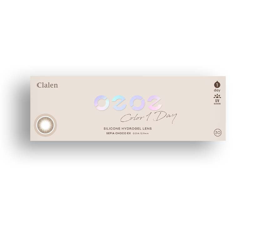 클라렌 오투오투 컬러 원데이 세피아 초코 EX 30p 토릭 렌즈