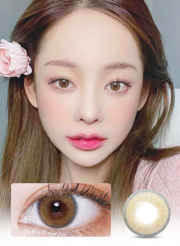 실루엣 시어 브라운 2p 1+1